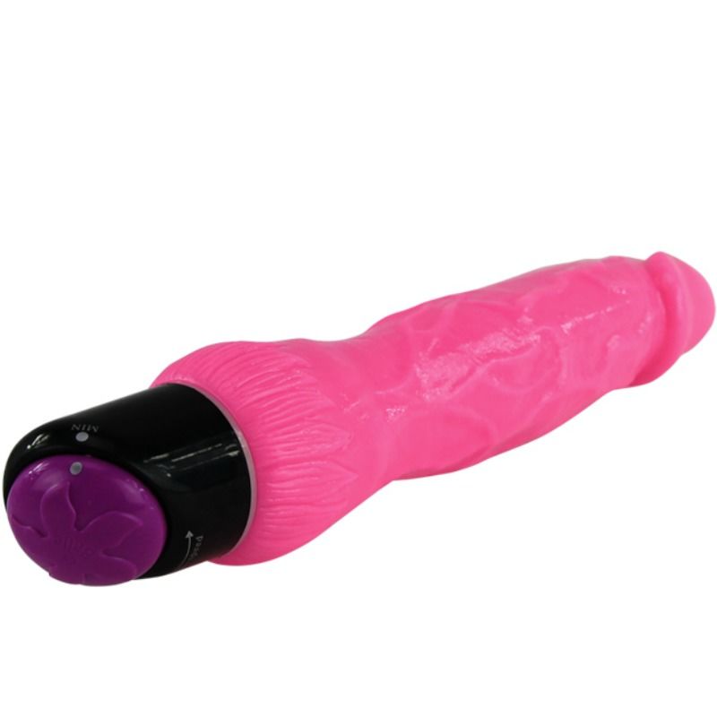 BAILE VIBRADOR SEXO REALISTA COLORIDO ROSA 24 CM