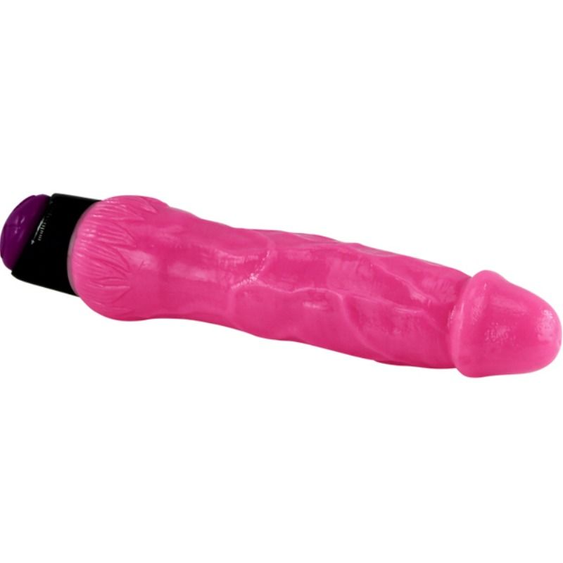 BAILE VIBRADOR SEXO REALISTA COLORIDO ROSA 24 CM