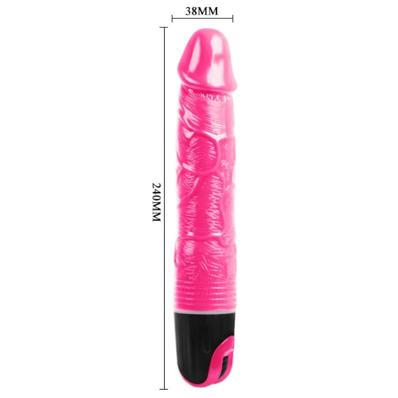 BAILE VIBRADOR MULTIVELOCIDADE ROSA