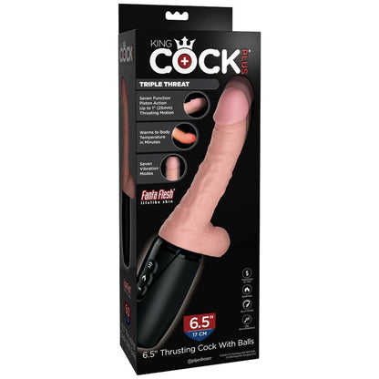 KING COCK PLUS TRIPLE THREAT TOM DE PELE CLARO