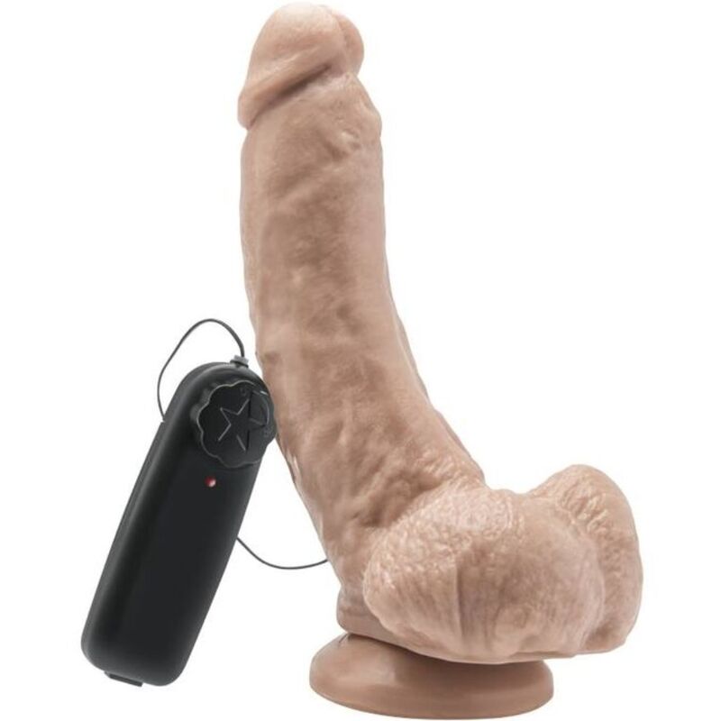GET REAL DILDO 205 CM COM BOLAS VIBRADOR PELE
