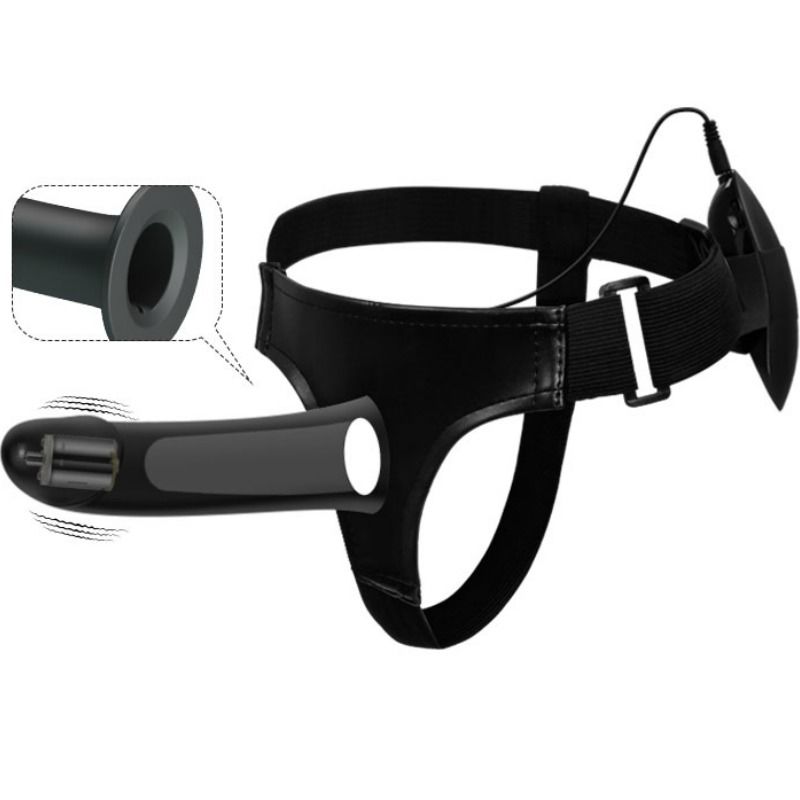 PRETTY LOVE VITO STRAP ON COM DILDO OCO E VIBRAO 173 CM