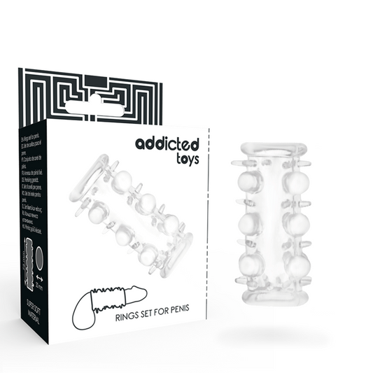 ADDICTED TOYS PeNIS MANGA TRANSPARENTE