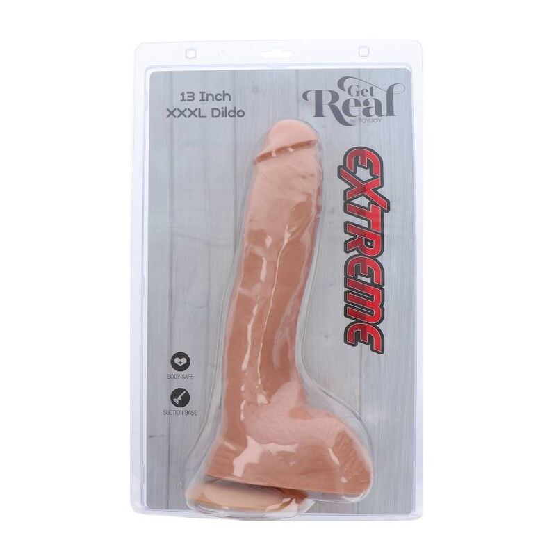 CAIA NA REAL EXTREME XXXL DILDO 34 CM PELE