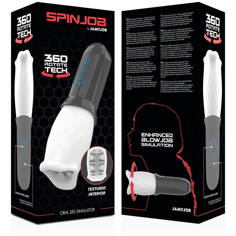 JAMYJOB ESTIMULADOR DE SEXO ORAL SPINJOB