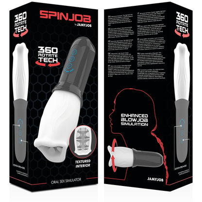 JAMYJOB ESTIMULADOR DE SEXO ORAL SPINJOB