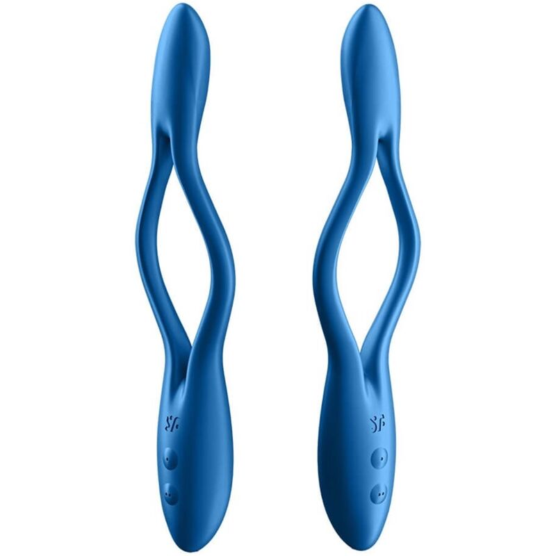 SATISFYER MULTI VIBRADOR ELASTIC GAME AZUL