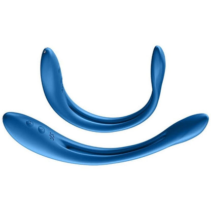 SATISFYER MULTI VIBRADOR ELASTIC GAME AZUL