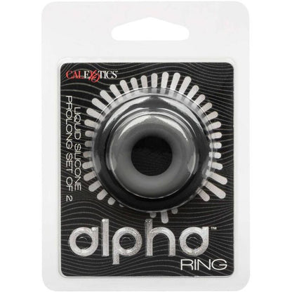 CALEXOTICS ALPHA CONJUNTO PROLONG DE 2 ANeIS CINZA
