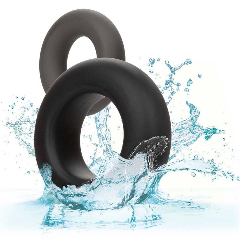 CALEXOTICS ALPHA CONJUNTO PROLONG DE 2 ANeIS CINZA