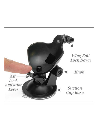 EXTREME TOYZ PDX MEGA BATOR USB MASTURBADOR MASCULINO ANO PRETO