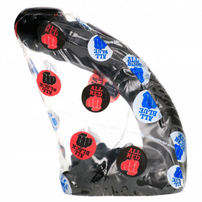 ALL BLACK DILDO REALiSTICO 19 CM