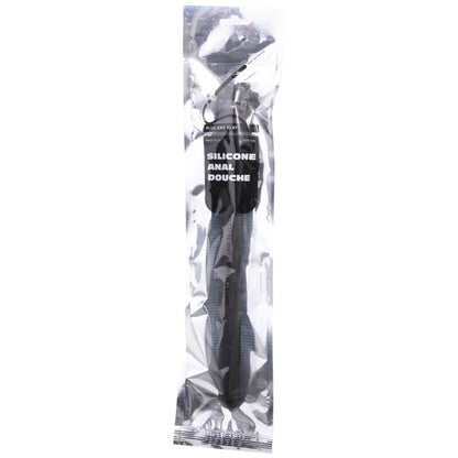ALL BLACK SILICONE ANAL DE CHUVEIRO DE FRESAS 27 CM