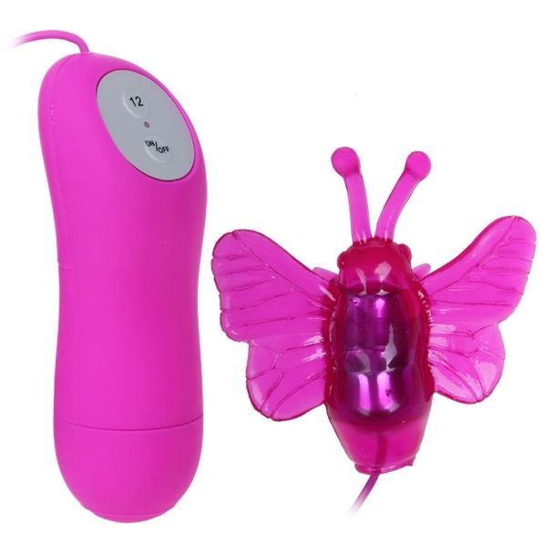 BAILE VIBRADOR ESTIMULADOR DE BORBOLETA SECRETO PRETTY LOVE 12V