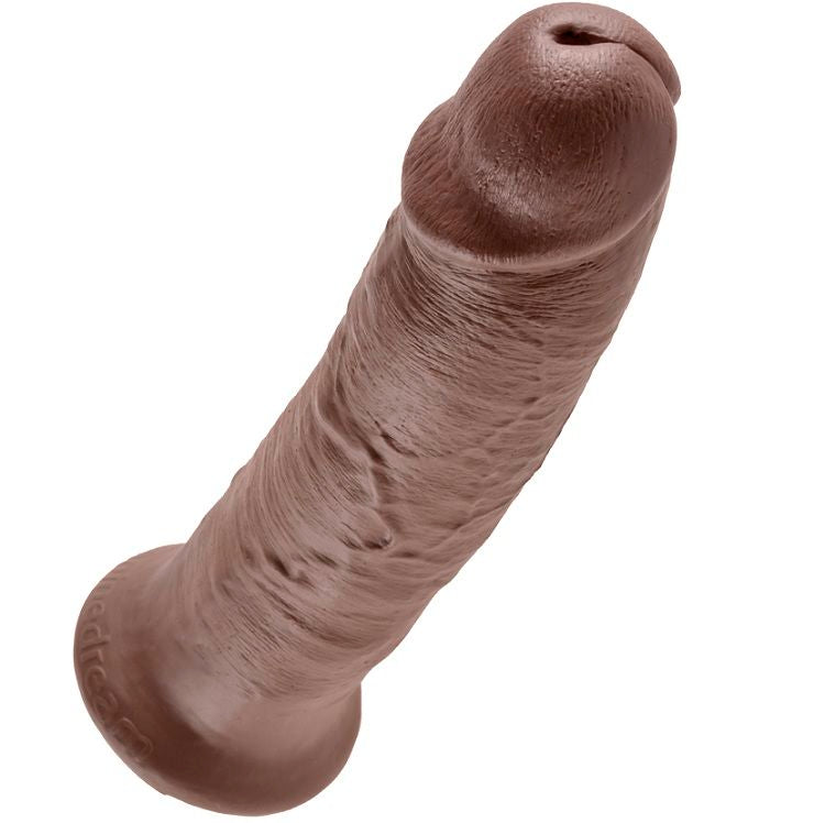 KING COCK 10 PENE MARRON 254 CM