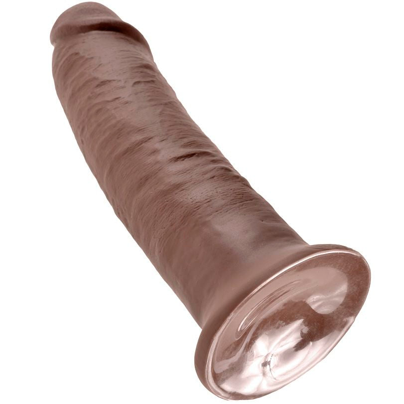 KING COCK 10 PENE MARRON 254 CM