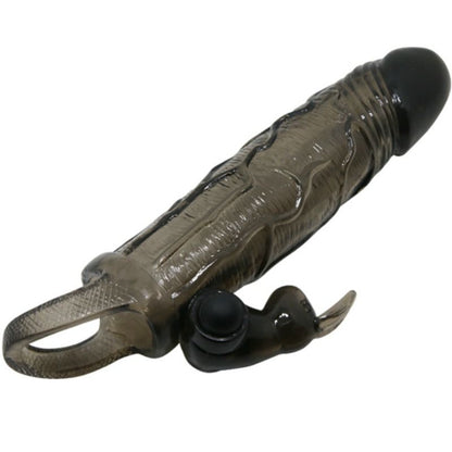 BAILE CAPA PARA PeNIS BRAVE MAN COM COELHO PRETO 165 CM