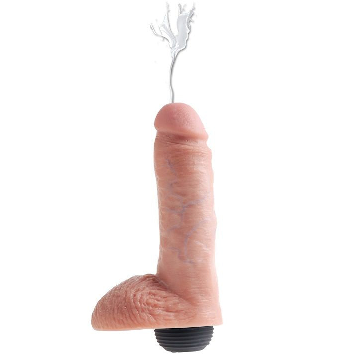 KING COCK PENE REALISTICO EYACULADOR NATURAL 2032CM