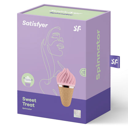 SATISFYER SWEET TREAT SPINNATOR NEGRO