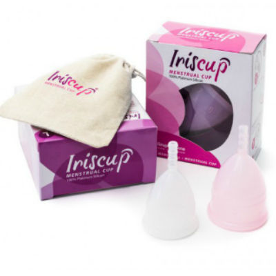 IRISCUP MENSTRUAL CUP ROSA PEQUENO