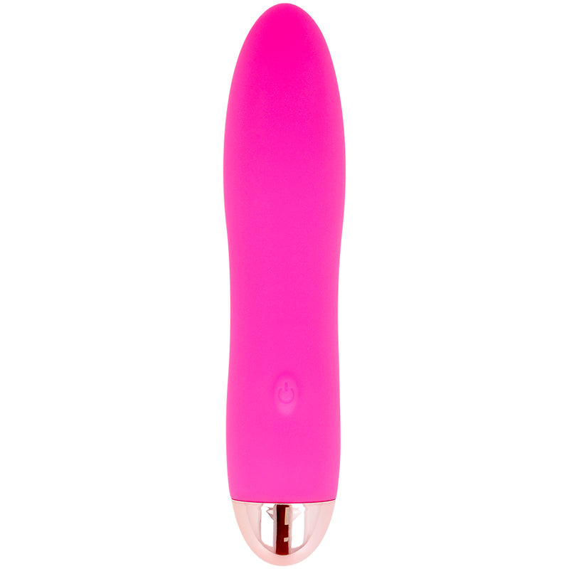 DOLCE VITA VIBRADOR RECARREGaVEL QUATRO PINK 7 VELOCIDADES