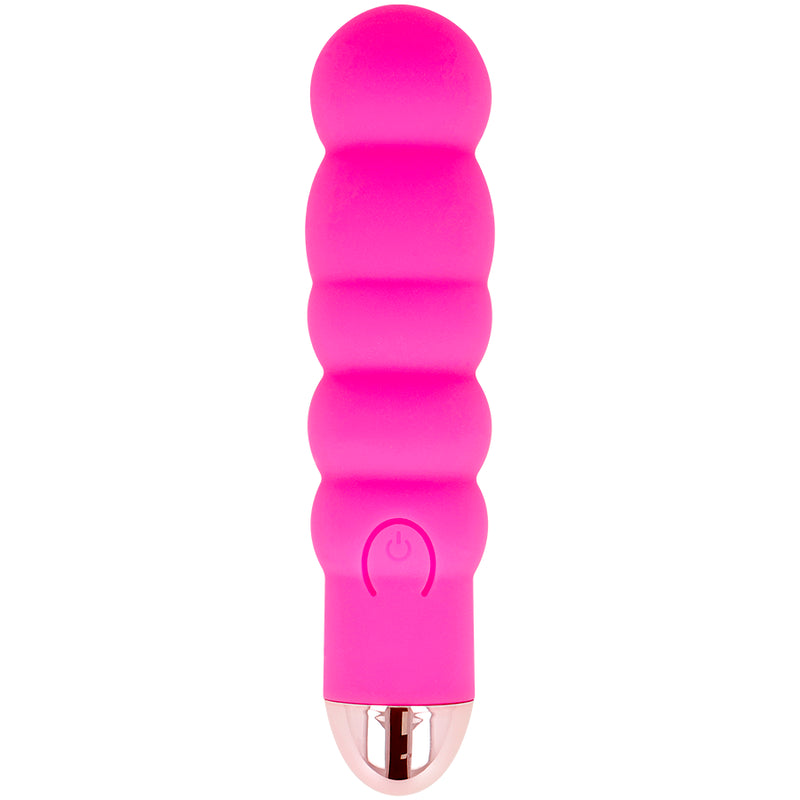 DOLCE VITA VIBRADOR RECARREGaVEL SEIS PINK 7 VELOCIDADES