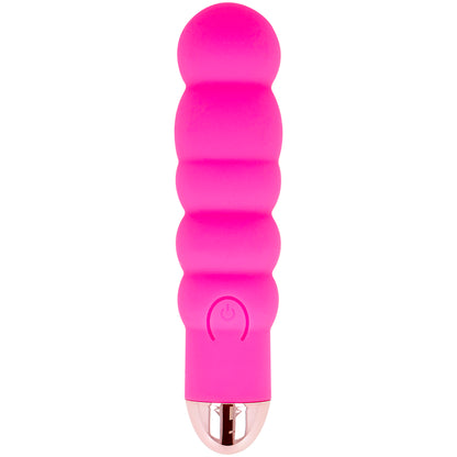 DOLCE VITA VIBRADOR RECARREGaVEL SEIS PINK 7 VELOCIDADES