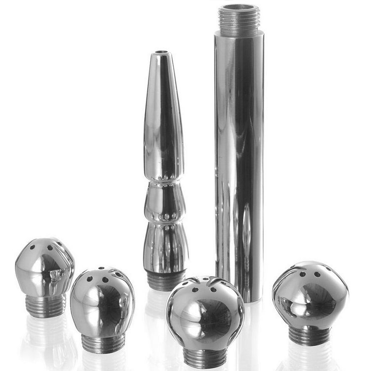 CONJUNTO DE METALHARD LIMPIEZA VAGINAL ANAL 5PCS