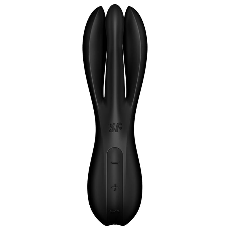SATISFYER VIBRADOR THREESOME 2 PRETO
