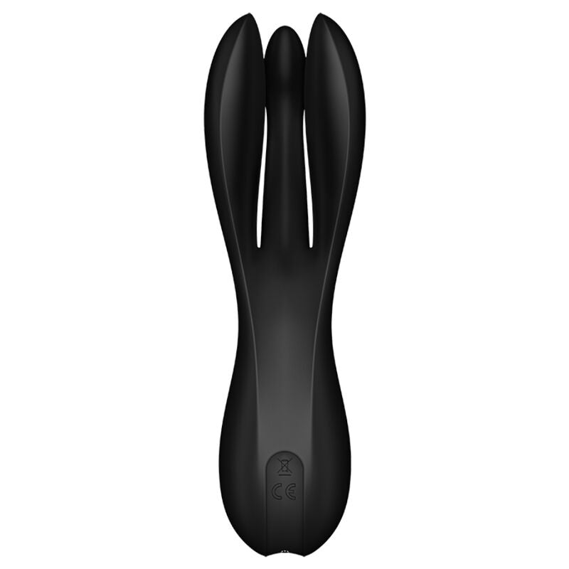 SATISFYER VIBRADOR THREESOME 2 PRETO