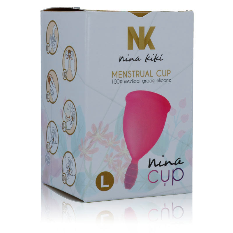 NINA CUP MENSTRUAL CUP TAMANHO L ROSA