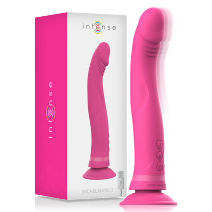 INTENSE MICHELANGELO ROSA VIBRADOR DE SILICONE DILDO