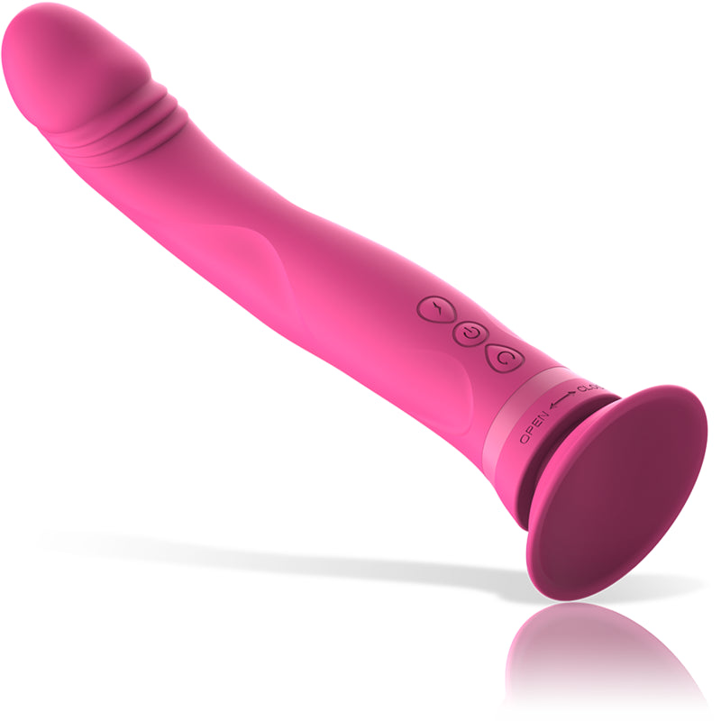 INTENSE MICHELANGELO ROSA VIBRADOR DE SILICONE DILDO