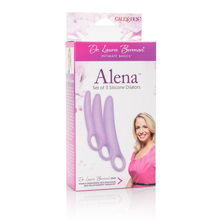 CALEXOTICS DR LAURA BERMAN ALENA CONJUNTO DE 3 DILATADORES DE SILICONE