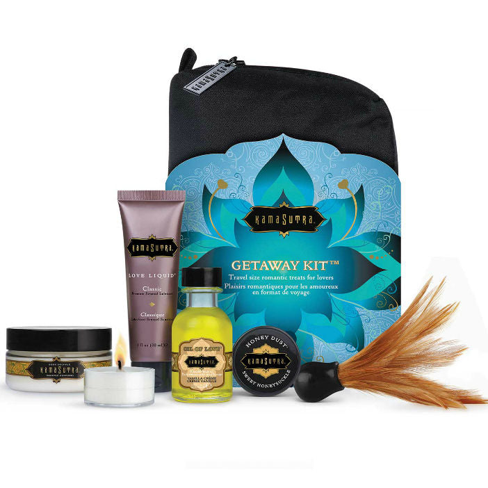 KIT KAMASUTRA ROMNTICO E LUXUOSO EM TAMANHO VIAGEM