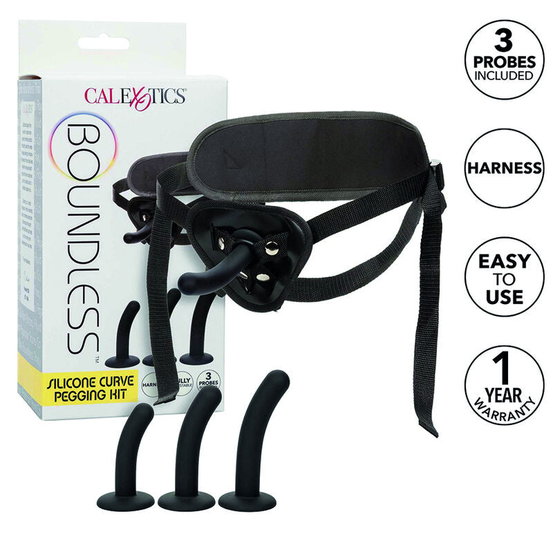 CALEXOTICS BOUNDLESS KIT DE PEGGING DE CURVA DE SILICONE