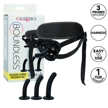 CALEXOTICS BOUNDLESS KIT DE PEGGING DE CURVA DE SILICONE
