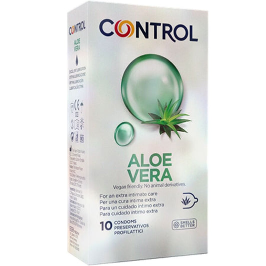 CONTROL PRESERVATIVOS COM ALOE VERA 10 UNIDADES