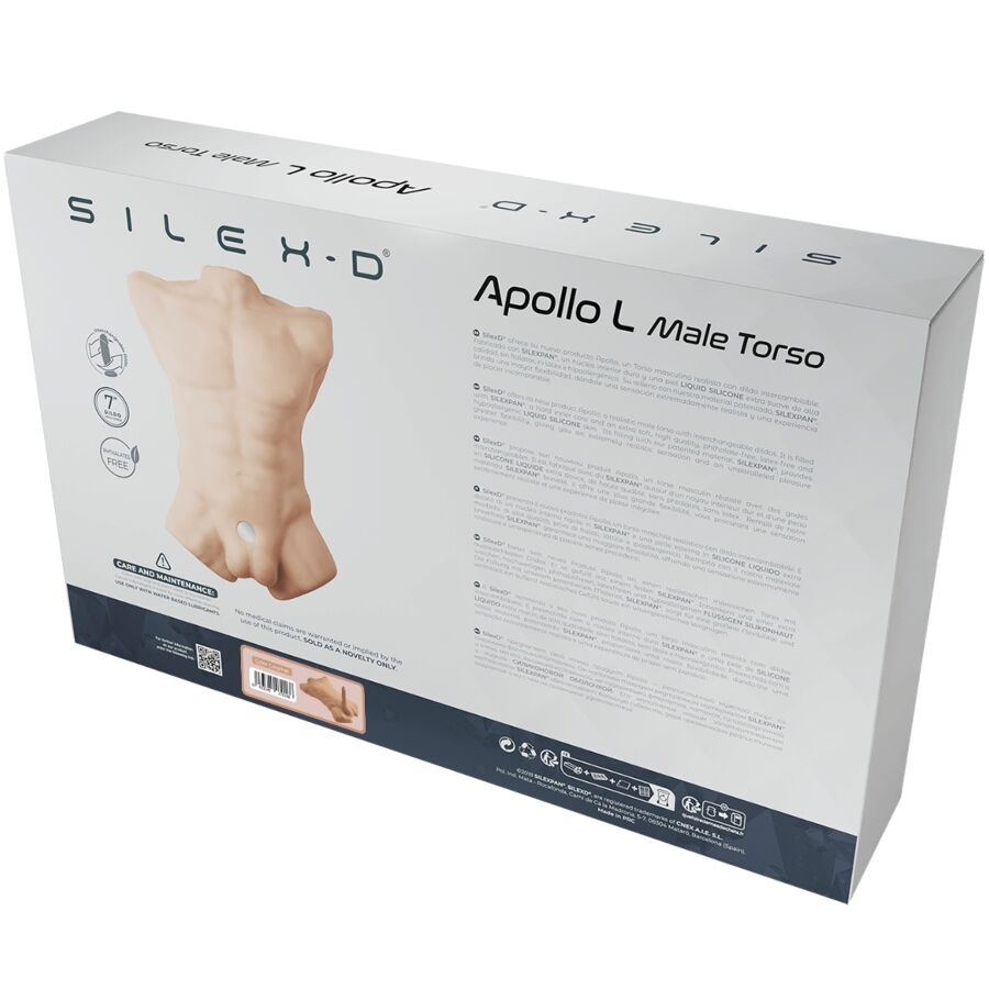 SILEXD APOLLO L TRONCO MASCULINO REALISTA CARAMELO