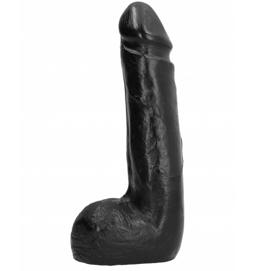 ALL BLACK DILDO SMOTH 20 CM