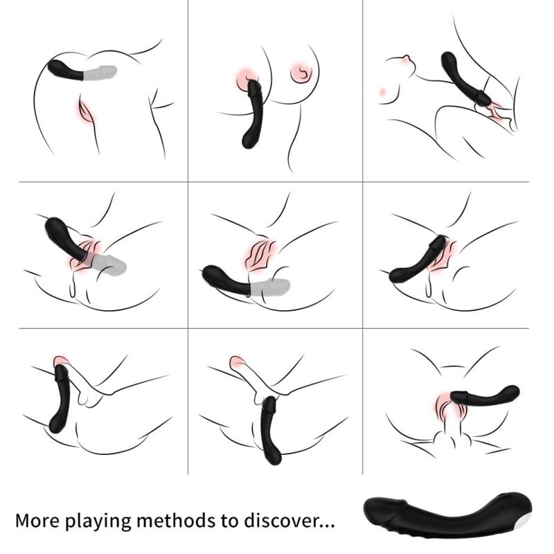 ARMONY DILDO VIBRADOR G SPOT SILICONE PRETO