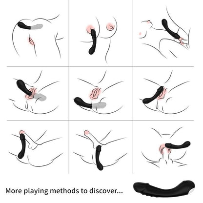 ARMONY DILDO VIBRADOR G SPOT SILICONE PRETO