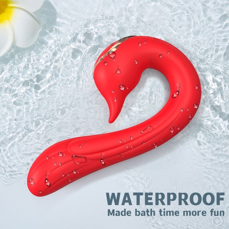 ARMONY VIBRADOR DELFIN MULTIPOSIyaO E EFEITO DE CALOR VERMELHO