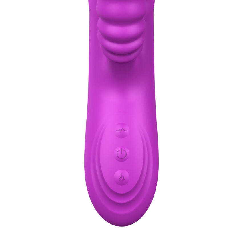 ARMONY VIBRADOR MULTIFUNO ANGELIA COM LiNGUA ESTIMULANTE EFEITO CALOR VIOLETA