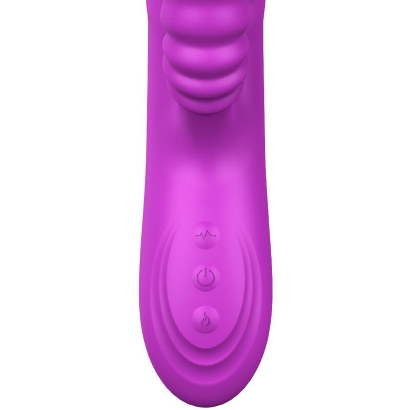 ARMONY ANGELIA VIBRADOR MULTIFUNO LiNGUA DUPLA EFEITO DE CALOR VIOLETA