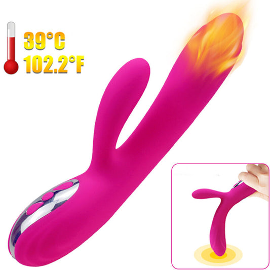 ARMONY VIBRADOR E ESTIMULADOR FLEXiVEL COM EFEITO DE CALOR FuCSIA