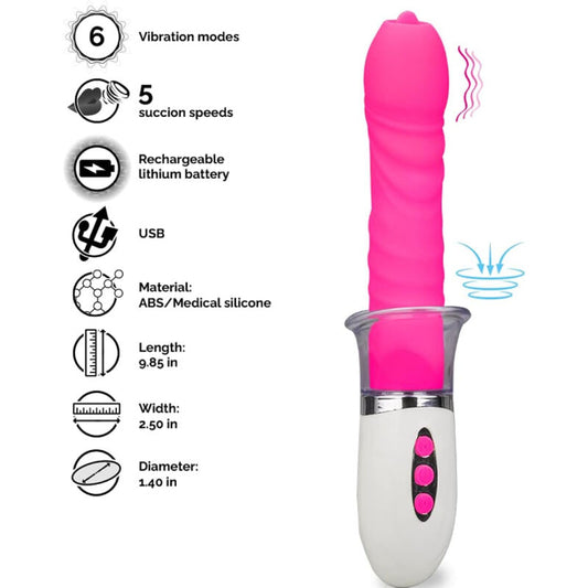 ARMONY VIBRADOR LIBERTY E IMPULSO COM LiNGUA