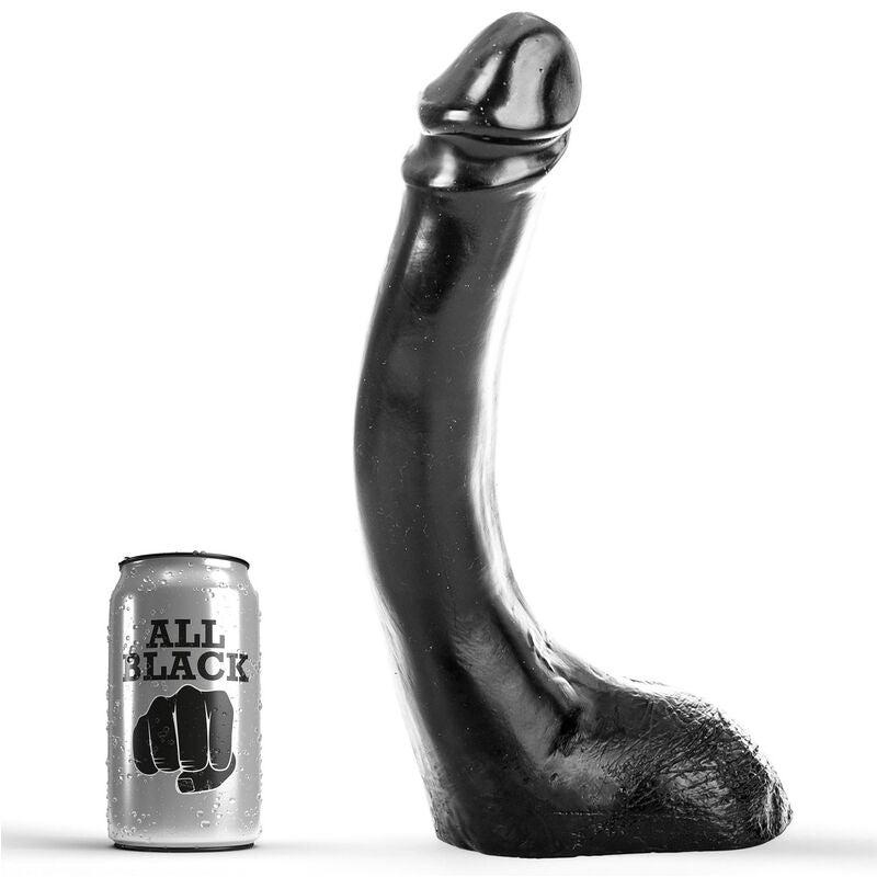 ALL BLACK DILDO 29CM FISTING