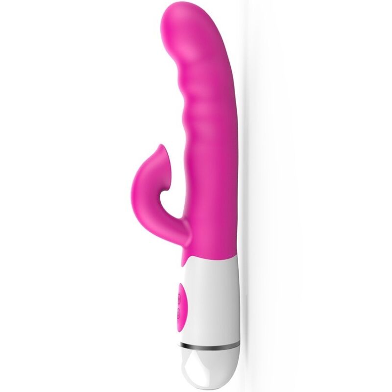 ARMONY AMIR VIBRADOR MULTIFUNyaO COM LiNGUA ESTIMULANTE 16 VELOCIDADES ROSA
