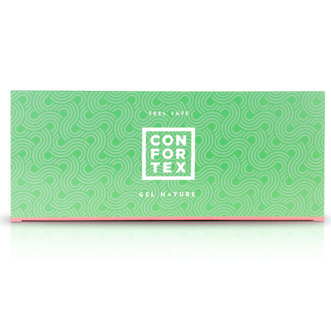CONFORTEX LUBRICANT DE uNICA DOSE 6ML CAIXA SACO 100 UNIDADES